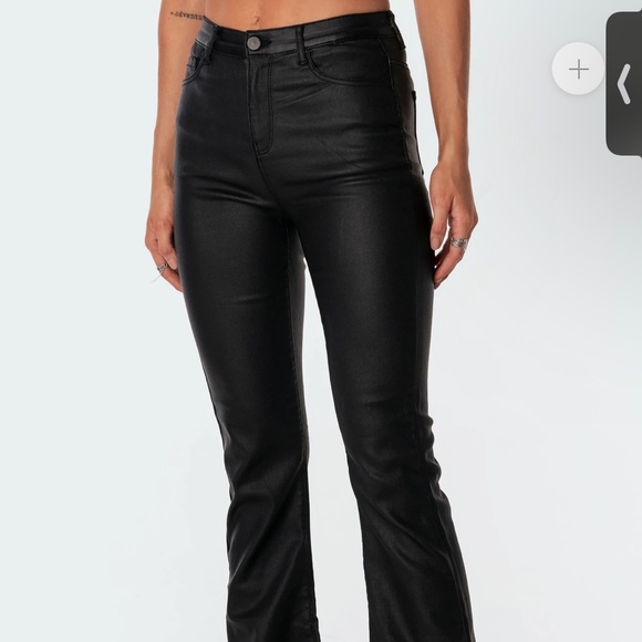 Pants & Jumpsuits Edikted Leather Pants Poshmark
